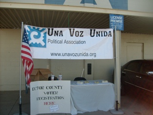 UVU registration booth at Car Show