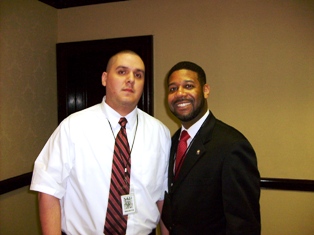 Dominic with NAACP Community Laison