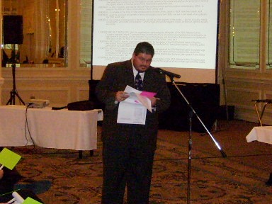Art Addresses Latino Congreso