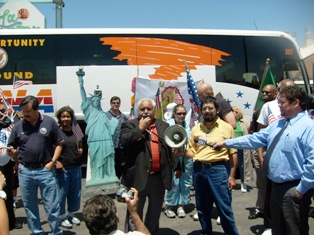 LULAC District 6 President Ruben Ramirez